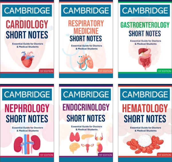 cambridge medical books cardiology respiratory endocrinology hematology nephrology gastroenterology