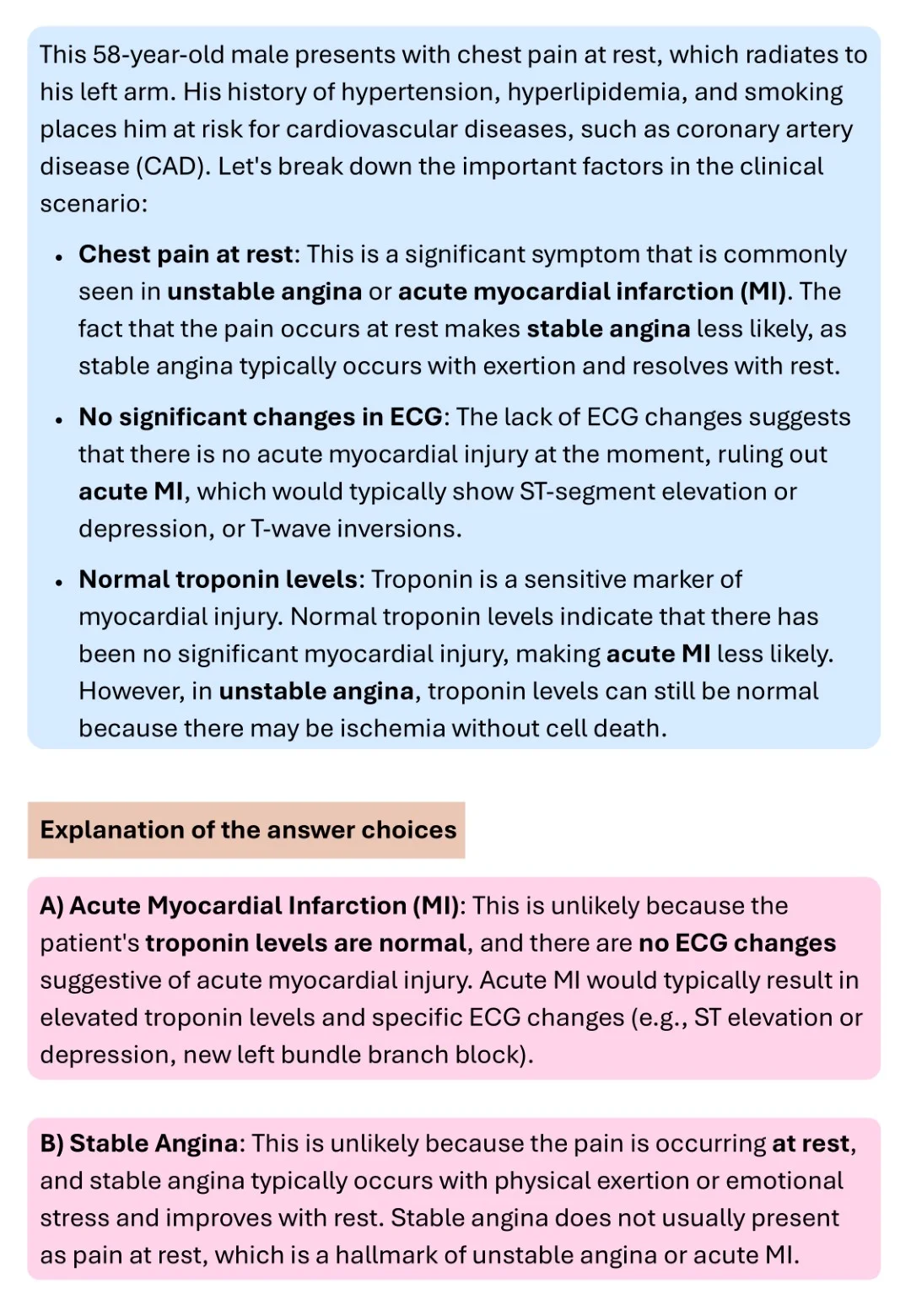 Cambrdidge Cardiology MCQ Explanation Book sample images (7)