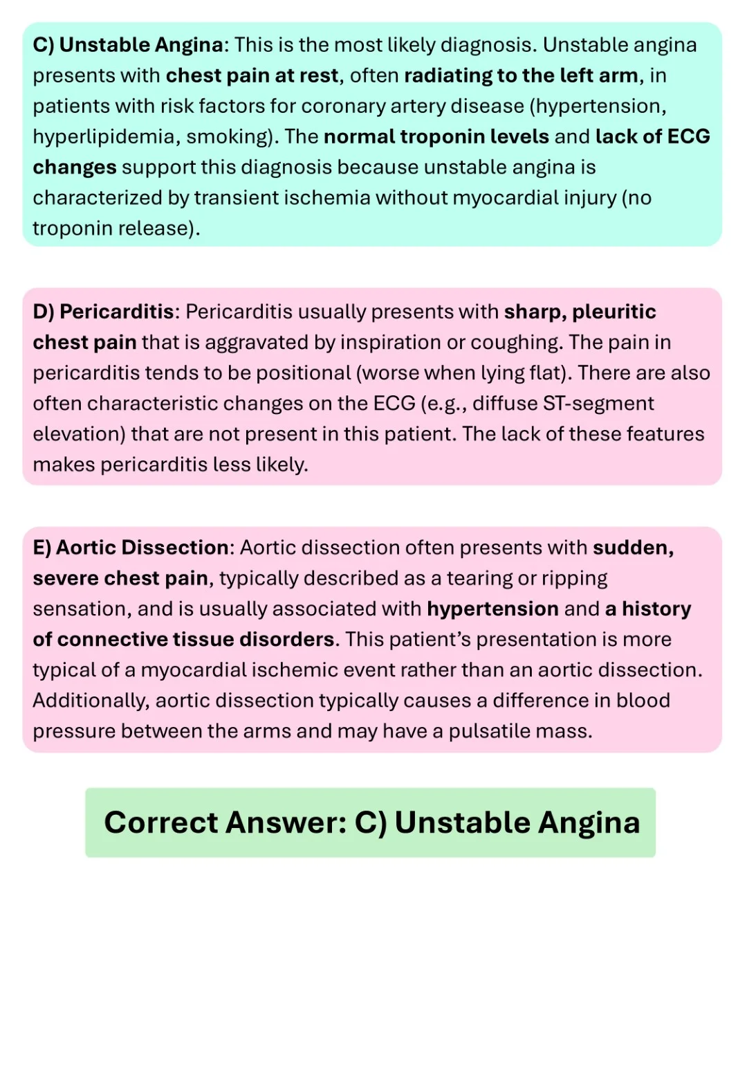 Cambrdidge Cardiology MCQ Explanation Book sample images (8)